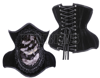 Underbust Korzet můra - RestcorsMoth