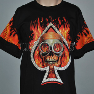 BURNING SKULL