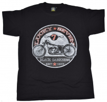 T-shirt Lucky Seven american old school bike style - RRTS56