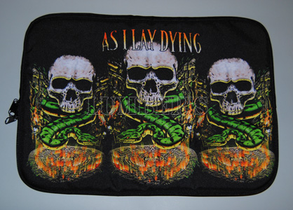 Notebooktasche AS I LAY DYING - Skulls
