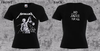 METALLICA - And Justice For All - Damen-T-Shirt