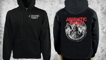 AGNOSTIC FRONT - The American Dream - černá pánská mikina na zip