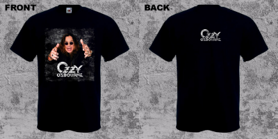 OZZY OSBOURNE - Portrait - schwarzes Herren-T-Shirt