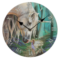 Wanduhr Feenflüstern, Design Lisa Parker