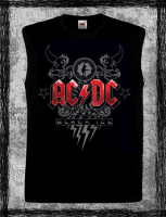 AC/DC - Black Ice - černé pánské tričko bez rukávů