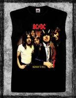 AC/DC - Highway To Hell - schwarzes Herren-Tanktop