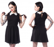Maiju šaty Chemical Black Wednesday dress - MaijuDress