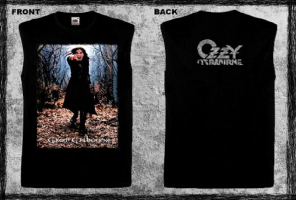 OZZY OSBOURNE - Portrait - schwarzes ärmelloses Herren-T-Shirt
