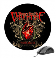 Podložka pod myš BULLET FOR MY VALENTINE - Temper Temper Filigree - kulatá