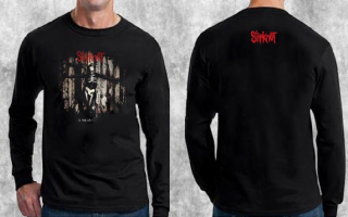SLIPKNOT - 5 The Grey Chapter - schwarzes Herren T-Shirt mit langen Ärmeln