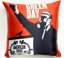 GREEN DAY - American Idiot - Man with Mask - polštář