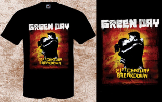 GREEN DAY - 21 st. Century Breakdown - černé pánské tričko