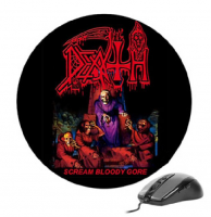 Podložka pod myš DEATH - Scream Bloody Gore - kulatá