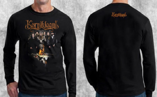 KORPIKLAANI - Noita - schwarzes Herren-Langarm-T-Shirt