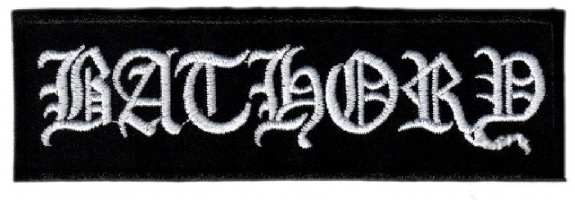BATHORY - Logo - nažehlovací nášivka