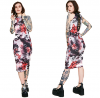 Šaty Tattoo Jawbreaker - LDSDRA9008