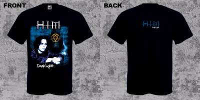 HIM - Dark Light - černé pánské triko