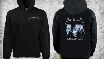 METALLICA - Garage - schwarze Herren-Kapuzenjacke mit Reißverschluss