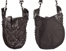 Gesteppte Tasche mit Pentagramm Vixxsin - ConjureBag