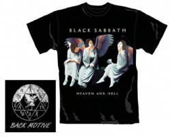 BLACK SABBATH - Heaven & Hell - černé pánské triko
