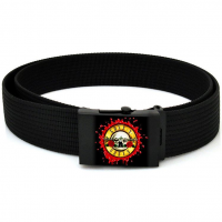GUNS N ROSES - Bullet Bloody Classic Logo - Stoffgürtel