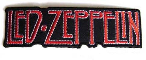 LED ZEPPELIN - Logo - nažehlovací nášivka