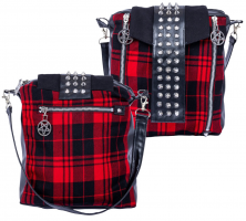 Punky Tartan-Handtasche - Belladonnabag