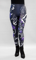 ETERNAL REVERIE BLACK LEGGINGS - L16