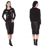 Cardigan Strickjacke Bat Banned - BACA21030
