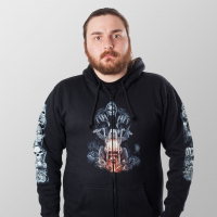 Reaper im Biker-Hoodie