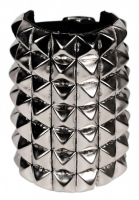 Armband aus 7 Reihen Pyramidennieten - LDGA150