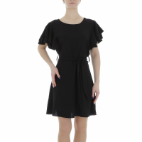 Dámské minišaty od Metrofive - černé - KL-F421-black