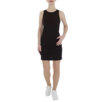 Dámské minišaty od GLOSTORY - černé - KL-WBX-4174-1-black