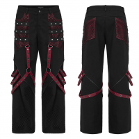 CYPHER RED DETAIL TROUSERS - WK-602
