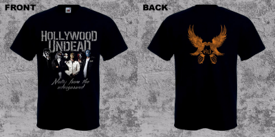 HOLLYWOOD UNDEAD - Notes From The Underground - schwarzes Herren-T-Shirt