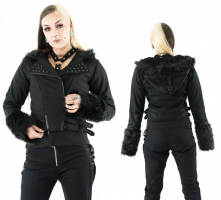 Kurze Jacke im Biker-Stil - EffaJacket