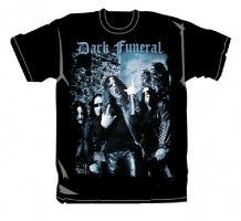 DARK FUNERAL - Blue Band - černé pánské triko