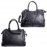 Pentagram Handtasche, schwarz - HexedBag