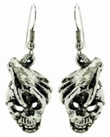 Ohrringe mit Totenkopf - OHR030