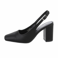 Damen-Pumps mit hohem Absatz - Schwarz - F262-1-blackSET