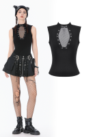 Coffin Coven Sleevless T-Shirt - TW680