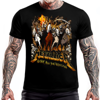 METALLICA - Gather Round Young Warrior Show - schwarzes Herren-T-Shirt