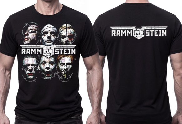 RAMMSTEIN - Sehnsucht Band - černé pánské triko