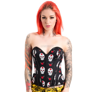 Corset Skull Jawbreaker - LDSCRA1141